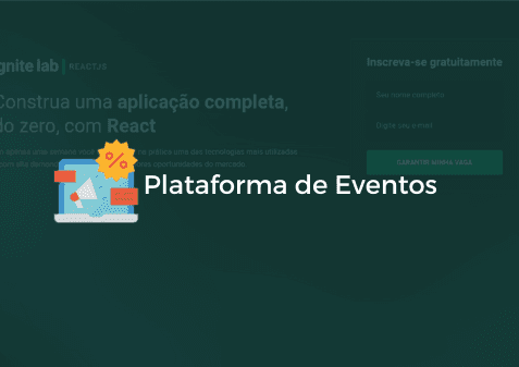 Thumbnail do Projeto Plataforma de Eventos