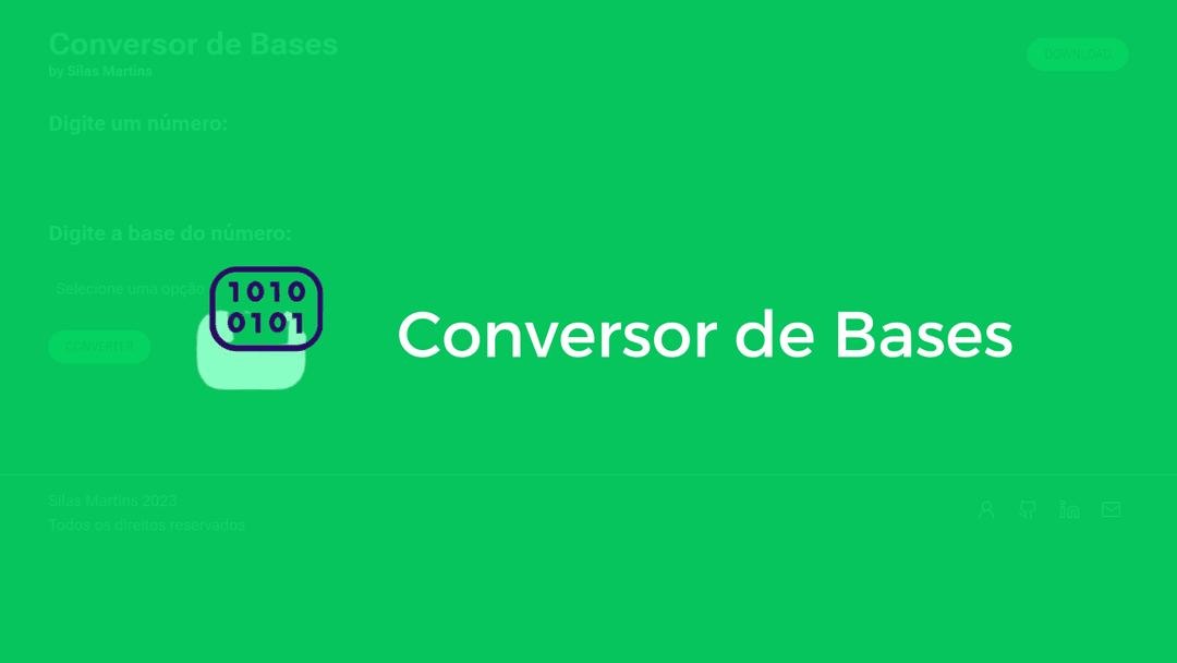 Thumbnail do Projeto Conversor de Bases